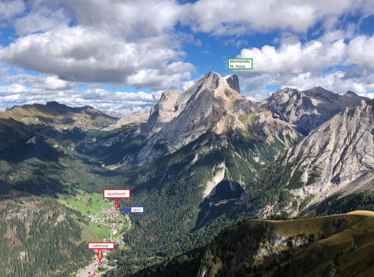A Un Passo Dagli Impianti - Penia Di Canazei Exteriér fotografie